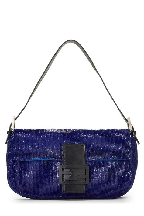 blue fendi baguette|baguette fendi vintage.